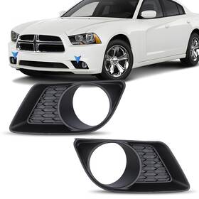 Wj30-0410 Cpw For 2011-2014 Dodge Charger R/t Se Sxt Plus Models Fog Lights Bezels Cover