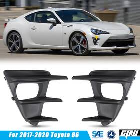 Wj30-0518 Cpw Pairs Of Fog Light Bezel Covers For 2017 2018 2019 2020 Toyota 86