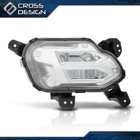 Big0506-1 Crossdesign Fits 2021-2022 Kia Sorento Front Led Daytime Running Light Fog Lights Lamp Left