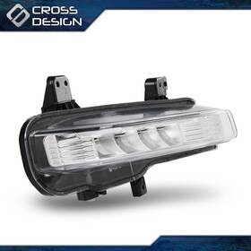 Big0603-7 Crossdesign Rh Led Fog Light Lamp Fit For 20-24 Ford Explorer Right Passenger Side