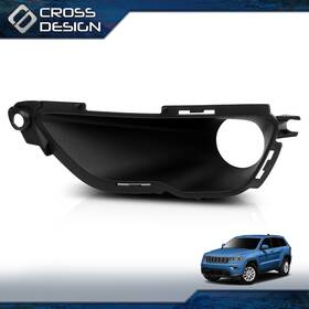 Big122004 Crossdesign Fit For 2016-2022 Jeep Grand Cherokee Fog Light Lamp Bezel Left Driver Side