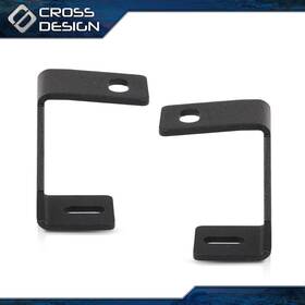 Crossdesign Big20260209-137 Fit For 15-23 Ford F150 And Raptor Upper Hood Ditch Cube Led Light Mount Brackets
