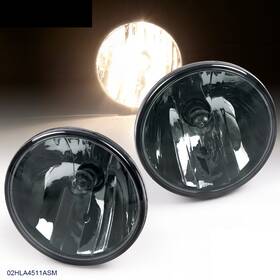 Ht-02hla4511asm Crossdesign Smoke Fog Lights With Bulbs Fits 2007-2014 Chevy Tahoe Avalanche Suburban Gmc Us
