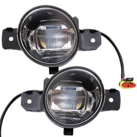 Dvc-fogli-111-04 Da Vic Auto Fit 2014 2015 Infiniti Qx60 Clear Fog Driving Light Kit Led Drl With Wire Switch