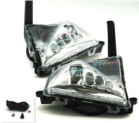 Dvc-fogli-200 Da Vic Auto Led Fog Driving Lights Set For 2016-2018 Toyota Prius With Wire Harness Switch