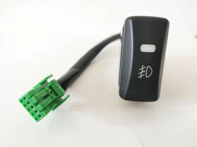 Dvc-fogsw-0080a-0080 Da Vic Auto Fit 1999-2000 Honda Civic 4dr 2dr Fog Driving Light On/off Switch Button Plug