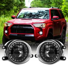 Deabuy 692090767798 Pair Led Spot Fog Lights With Drl Replacement For Toyota Tacoma 4runner Tundra Rav4