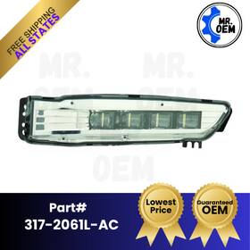 317-2061l-ac Depo Auto Parts 3172061lac New Fog Light Assembly Left Capa Fits 2018-2020 Honda Accord