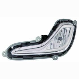 321-2028l-aq Depo Auto Parts 3212028laq Fog Light Lh Chrome Housing Clear Lens