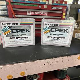 Dick Cepek C-808 Vintage Super Off-roader 7.75 Inch Fog Lights Pair With Covers