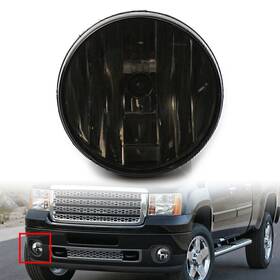 Dictorcoltd 550732308627 New Car Right Front Bumper Fog Lamp Light For 2007-2013 Gmc Sierra 1500 2500 Hd