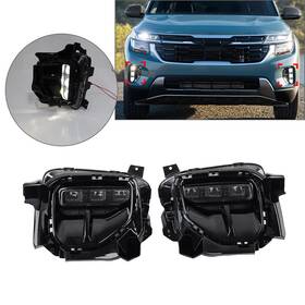 Dictorcoltd 550743270692 Daytime Running Light Fog Driving Lamps For Kia Seltos 2024-2025