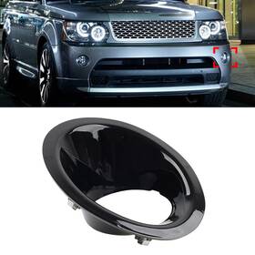 Dictorcoltd 550748599040 Left Fog Lamp Light Bezel Frame For Land Rover Range Sport 2010-2013 Black