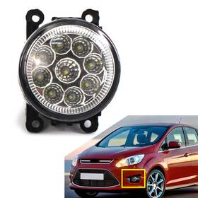 Dictorcoltd 550748599101 Fog Light Daytime Running Driving For Ford C-max Fiesta Focus Transit