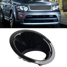 Dictorcoltd 550748652806 Right Fog Lamp Light Bezel Frame For Land Rover Range Sport 2010-13 Black