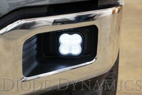 Dd6244 Diode Dynamics Ss3 Pro Type F2 Yellow Sae Fog Light Kit Pair -