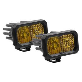 2x25.6w Diode Dynamics Dd6412p Lights Stage Pro Standard Series 2 Inch Combo Beam Yellow Led W