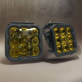 Dd6771p Diode Dynamics Ss5 Amber Sport Universal Led Spot Light Pod Kit Wiring Harness