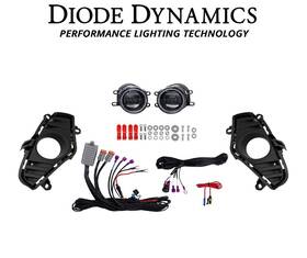Dd8817 Diode Dynamics Elite Series White/amber Backlit Fog Light For 19-25 Toyota Rav4