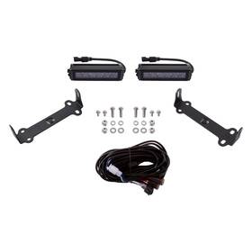 2x26.6w Diode Dynamics Dd8854 Light Bar Kit Upper Grille Opening Mounted Stage Series 6 Inch Driving Beam