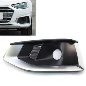 Dreamhighh 550755151521 For Audi A4l 2020-2022 Left Side Front Bumper Fog Light Grille Grill Cover Trim