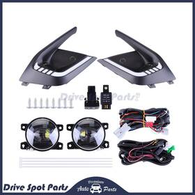 Drivespotparts Vlookup B3 Driving Led Drl And Fog Lights Kit For 2022 2023 2024 Honda Civic Sedan Hatchback