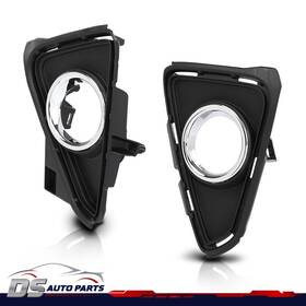 Dsa-802371 Ds-auto-parts Pair Fog Light Trim Bezel Cover Left And Right Fit For 2016 2017 2018 Toyota Rav4