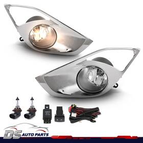 Dsa109620 Ds-auto-parts Bumper Fog Lights Lamps Switch Sliver Cover Bezels Fit For 2013-15 Toyota Avalon