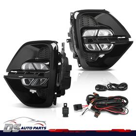 Dsa123132 Ds-auto-parts Fog Light Led Fit For 2020-2022 Kia Sportage Daytime Running Lamps Drl Pair