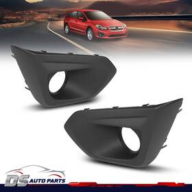 Dsa255508 Ds-auto-parts New Right And Left Fog Light Bezel Cover Set Fit For 2012-2014 Subaru Impreza