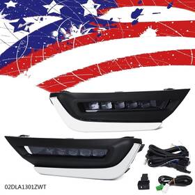 Dsa40540 Ds-auto-parts Fit For 2017-2018 Honda Crv Cr-v Led Drl Daytime Running Fog Light Driving Lamp