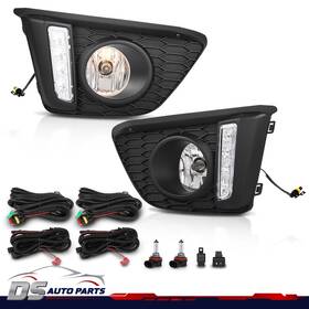 Dsa879460 Ds-auto-parts Front Bumper Driving Fog Lights With Wiring Fit For 2014-17 Honda Jazz Halogen