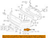 Ds7z17b814ha Ford Oem Fusion Front Bumper Grille Trim Left