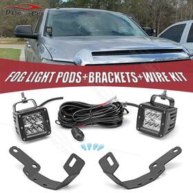 Dy-zt080 Dy Led001 Wi001 For Toyota 4runner 2010-2023 3ftft 24w Led Light Pod And Ditch Mount Wiring Dy-zt080 Dy Led001 Wi001 For Toyota 4runner 2010-2023 3ftft 24w Led Light Pod And Ditch Mount Wiring