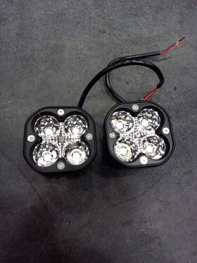 Dy70201006 Dy 6pcs 40w Led Front Bumper Fog Light Lamp For 2021-2022 2023 2024 Ford Bronco