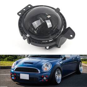 Earthoee 336854557910 Smoked Black Front Fog Light No Bulbs For Bmw Mini R55 R56 R57 R58 R59 2006-2014