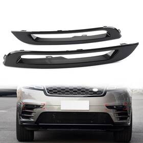 Earthoee 412000341562 Front Bumper Fog Lamp Cover Left And Right For Land Rover Range Velar 18-21