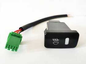 Ecs-fosw-0005a-wwi-0056 Ecs-auto Fog Driving Light On/off Switch Plug Push Button For 2007 2008 2009 Ty Camry