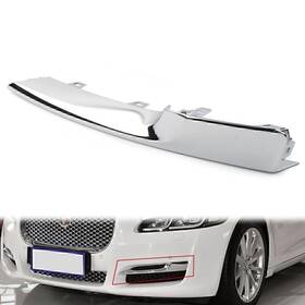 Efmotorshop 550756194466 Front Left Side Grille Lower Bumper Molding Trim For Jaguar Xj 2016-2021 Chrome