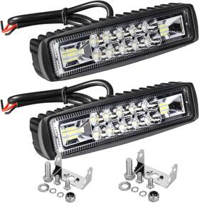 H-1b-bs-16 Ejs Super Car 6 Inch Led Pods Light Bar Slim 48w 10000lm 12v/24v Driving Fog