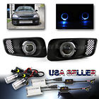 Epandahouse02582 Epandahouse For Civic Ek Ej Projector Fog Lights Blue Led