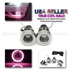 Epandahouse21945 Epandahouse Euro Style Projector Fog Lamps Red Ccfl Angel Eye