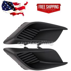 Bhn150c21a Epartsselling 668727558992 For 2014-2016 Mazda 3 Front Bumper Fog Light Covers Textured Right And Left Side