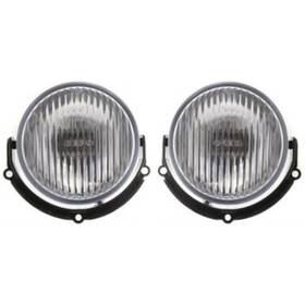 14502070 Evan-fischer Set Of 2 Clear Lens Fog Light For 99-01 Ford Mustang Lh And Rh With Bulbs