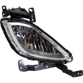 14894551 Evan-fischer Clear Lens Fog Light For 2011-13 Hyundai Elantra Rh Usa Built With Bulb
