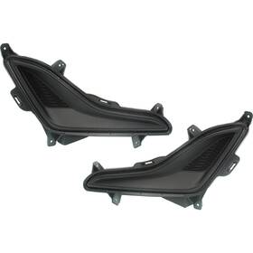 Hy1039124 Evan-fischer 14930934 Fog Light Cover Set For 14-16 Hyundai Elantra Textured Front Hy1038124