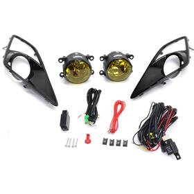 16544996 Evan-fischer Fog Light For 2013-2016 Scion Fr-s Set Of 2 Front Lh And Rh Yellow Lens