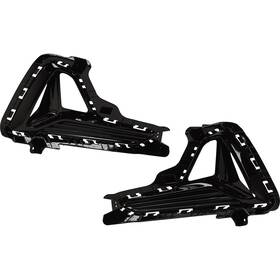 16550678 Evan-fischer Fog Light Covers For 2018-2019 Hyundai Sonata Front Driver Lh Passenger Rh Side