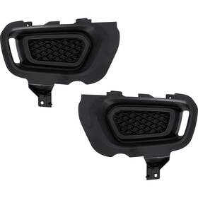 17616771 Evan-fischer Fog Light Covers Set Of 2 Front Driver And Passenger Side Left Right For Ford Pair