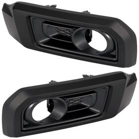 17648327 Evan-fischer Fog Light Trims Driving Lamp Set Of 2 Front Driver And Passenger Side Pair